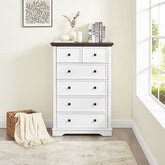 Bellemave® Modern Tall Chest of Drawers Closet Organizers & Storage Clothes with 6 drawers - Bellemave